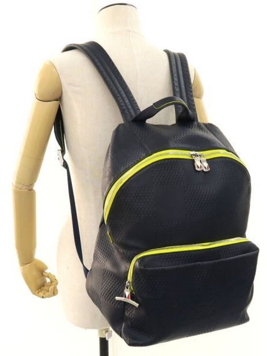 Louis Vuitton Damier Infini Backpack Navy Blue